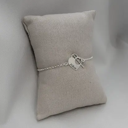 PULSEIRA CORAÇÃO FILHA FECHO T